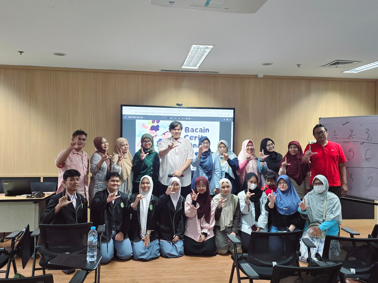 Light Up With Duta Baca Jakarta